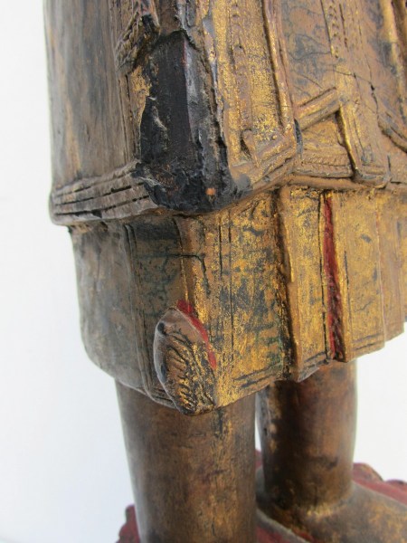 antique-carved-wooden-gilded-statue-of-standing-buddha-on-lotus-base-Thailand- Laos-Burma-00008